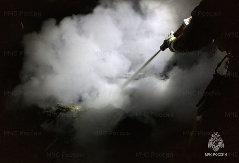 Спасатели МЧС принимали участие в ликвидации ДТП в Хвастовичском районе, д.Нехочи