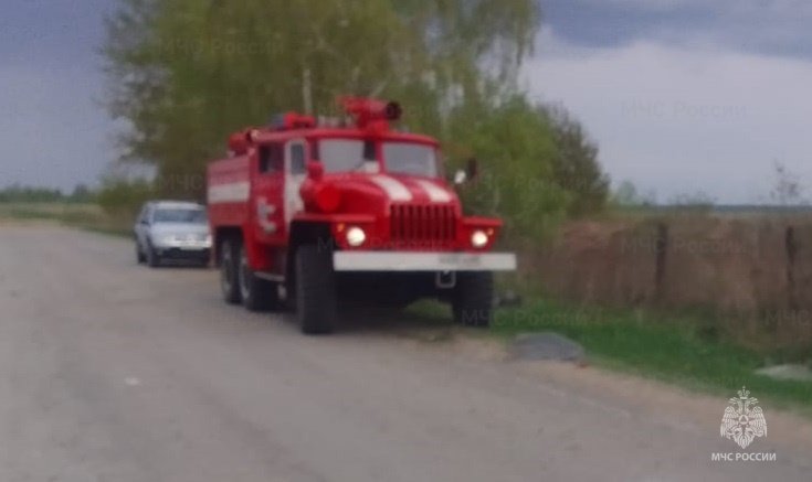 Спасатели МЧС принимали участие в ликвидации ДТП  в Хвастовичском районе, с. Пеневичи